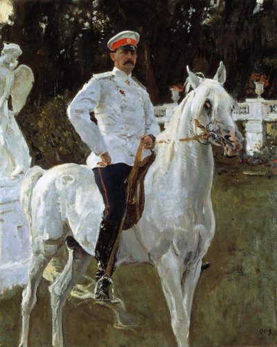 Portrait of Prince Felix Yussupov by Valentin Aleksandrovich Serov